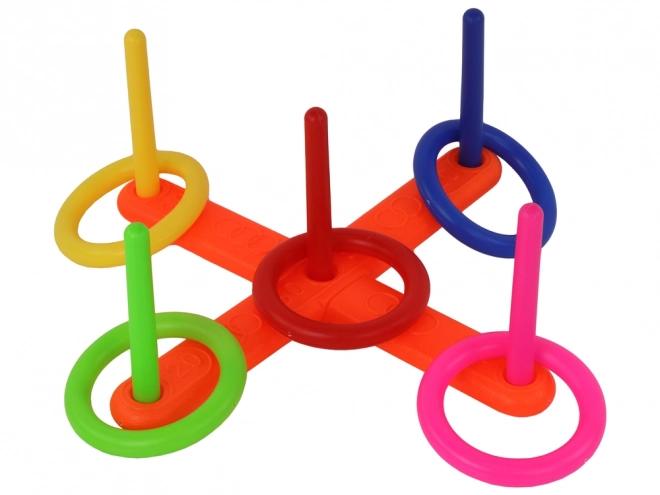 Colorful Ring Toss Game