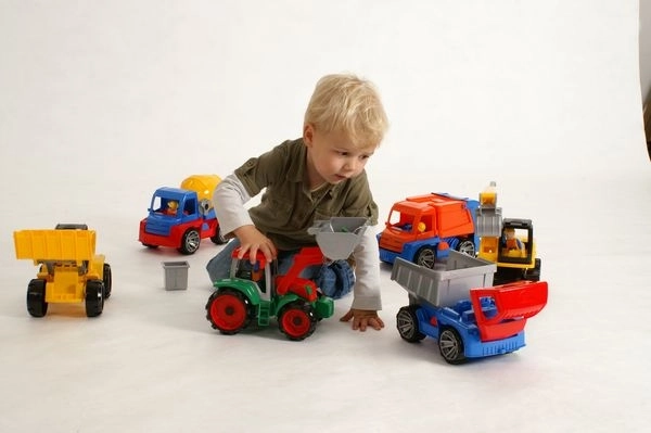 Lena Plastic Cement Mixer Toy Truck