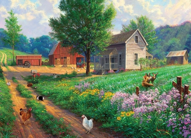 Cobble Hill Farm Puzzle 1000 Pieces