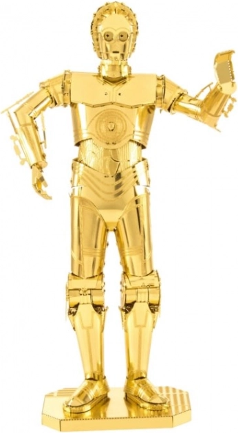 Metalowa układanka 3D Star Wars: C-3PO (złoty)