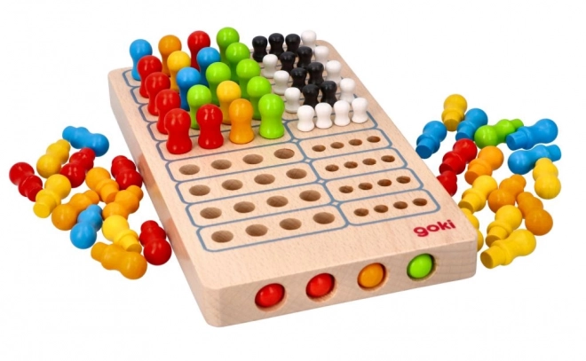 Wooden Strategy Game Master Logic