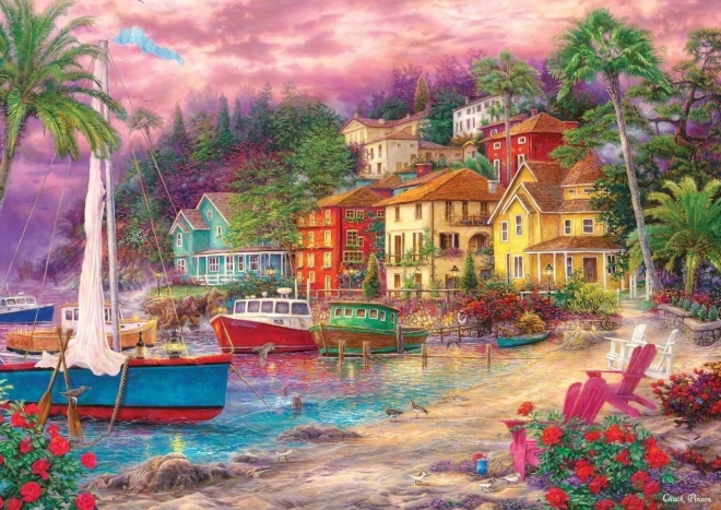 Purple Coast Jigsaw Puzzle