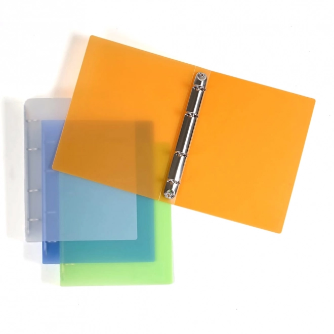 Orange A5 Ring Binder