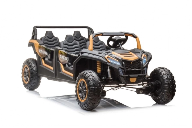 Battery-Powered 4x4 Off-Road Buggy 24V Gold