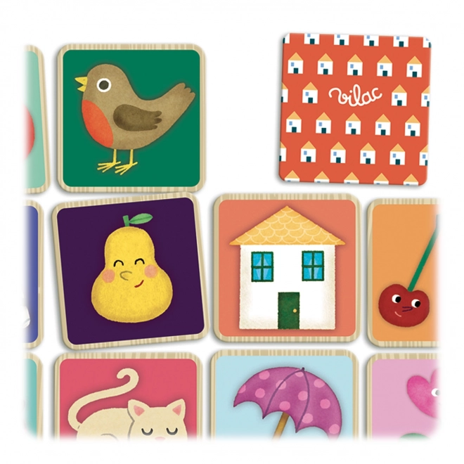 Vilac Wooden Farm Memory Game