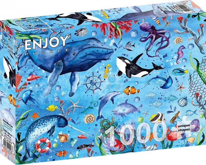 Deep Blue Sea Puzzle 1000 Pieces