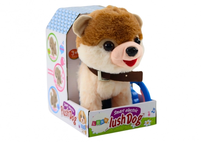 Interactive Walking and Dancing Plush Dog