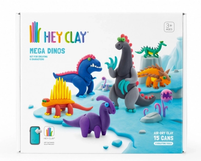 Hey Clay Mega Dinosaur Set