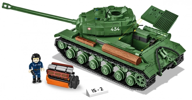 Heavy Tank IS-2 Building Set