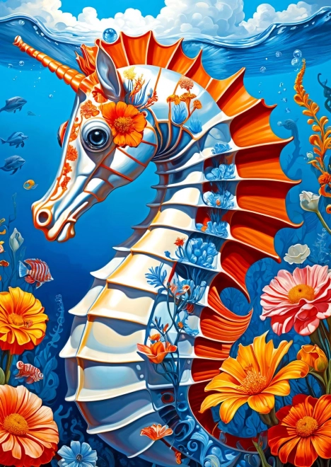 Enjoy Sea Horse Puzzle 1000 Pieces