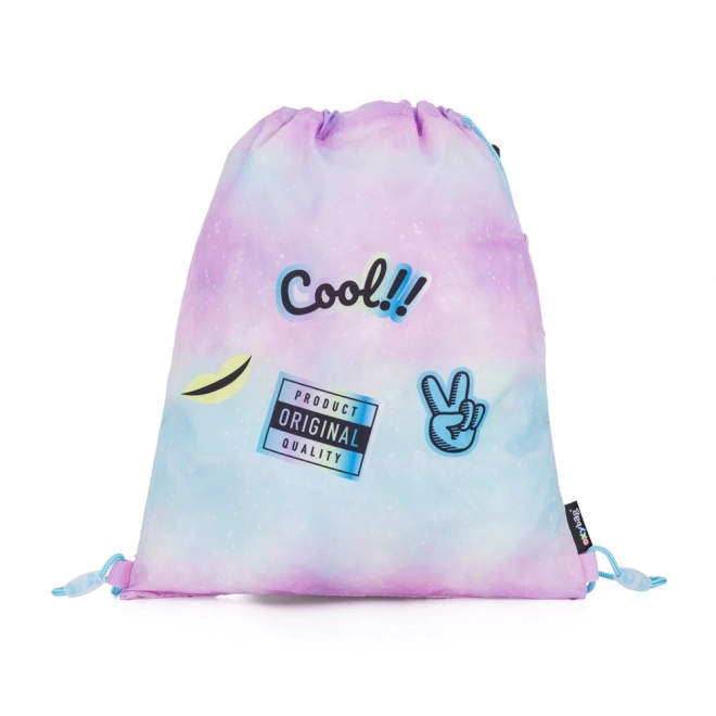 School Gym Shoe Bag Rainbow