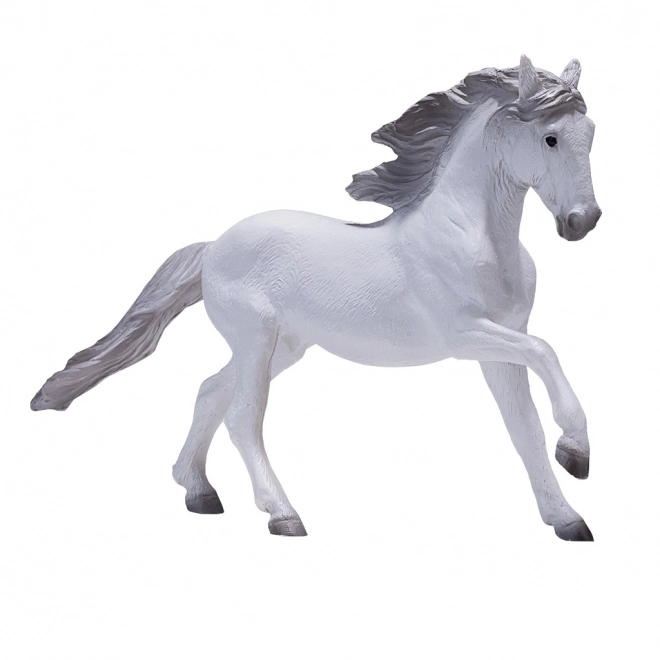 White Lusitano Horse Figurine by Mojo