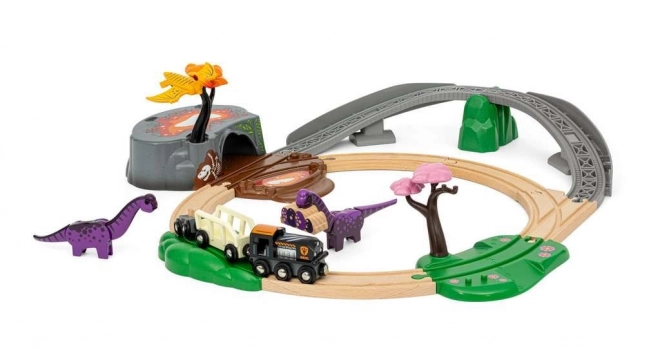 Dino Adventure Train Set