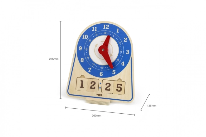 Wooden Learning Clock