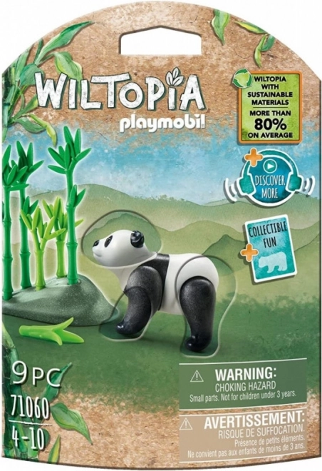 Wiltopia Panda Figurine Set