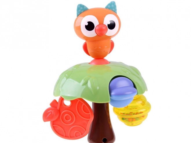 Magical Owl Baby Rattle with Suction