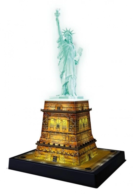 Ravensburger 3D Puzzle Statue of Liberty Night Edition