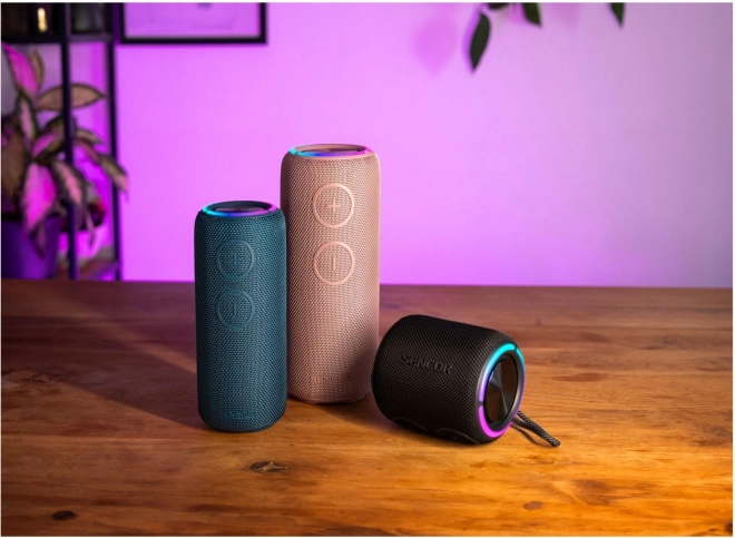 Altoparlante Bluetooth senza fili Sencor Sirius 2 con illuminazione LED e funzione TWS
