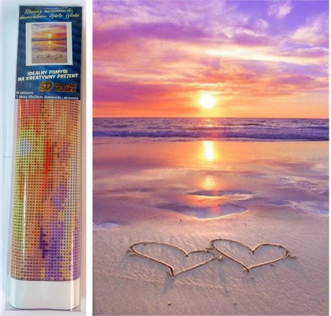 Diamond Painting Romantic Beach