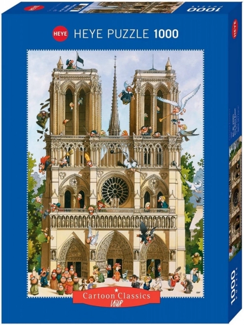 Notre Dame Cartoon Classics Puzzle 1000 Pieces