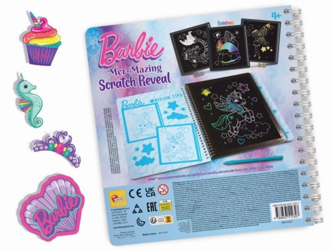 Barbie Mer-mazing Scratch Reveal Sketch Book