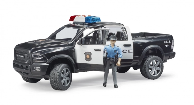 Police Jeep Wrangler Rubicon with Officer