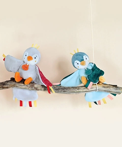 Musical Plush Bird Toy Set in Gift Box