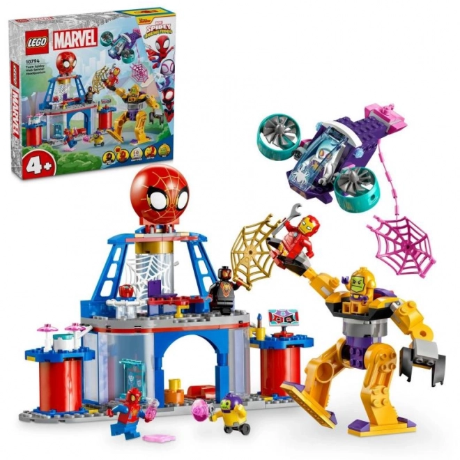 Spider Team Headquarters LEGO Set