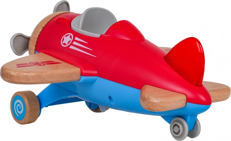 Moving propeller and wheels