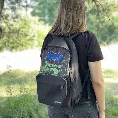 School Backpack with Gamer Design 22L