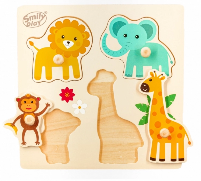 Wooden Animal Puzzle Set