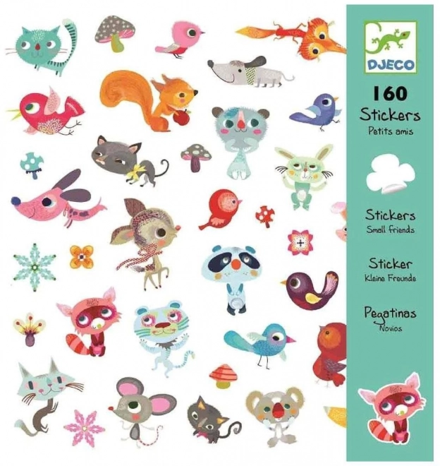 Djeco Animal Friends Stickers