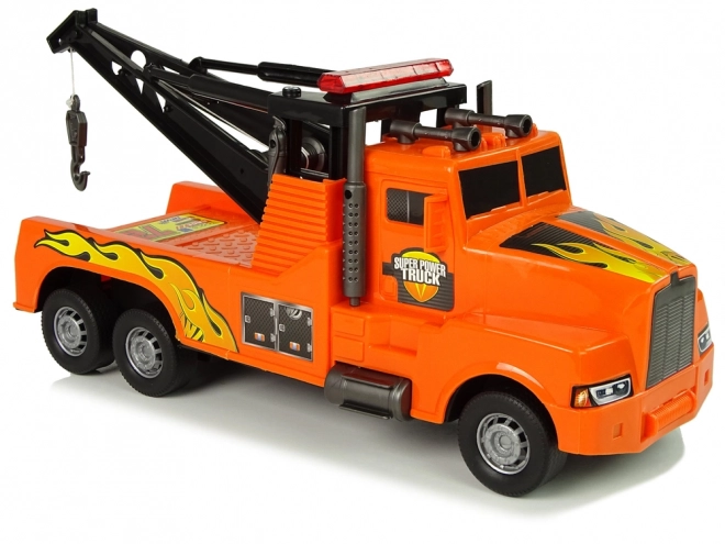 Tow Truck with Friction Drive Orange