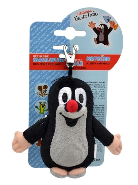 Plush Mole with Carabiner