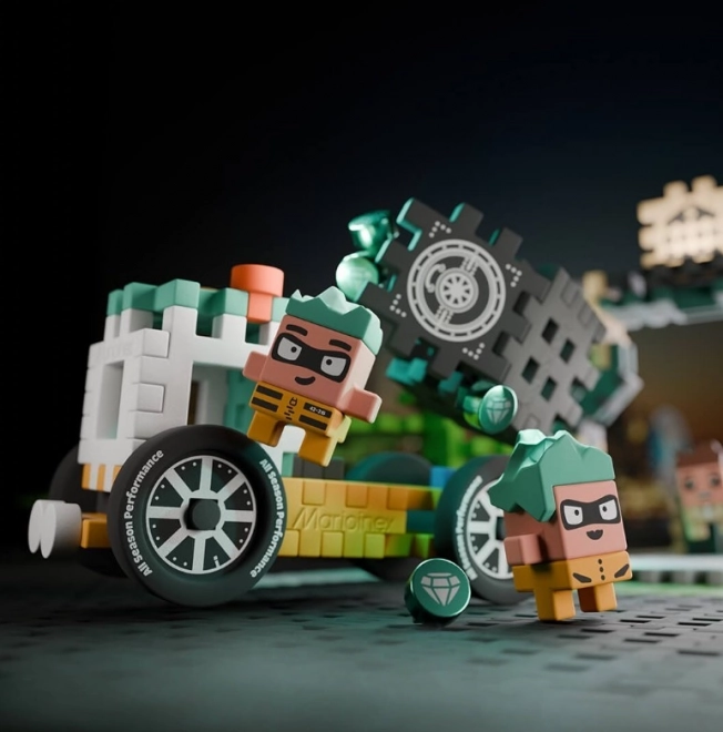 Mini Waffle City Bank Heist Set