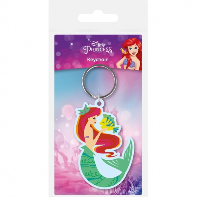 Rubber Ariel Keychain