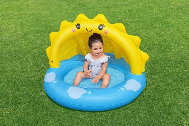 Inflatable Baby Pool with Sunshade