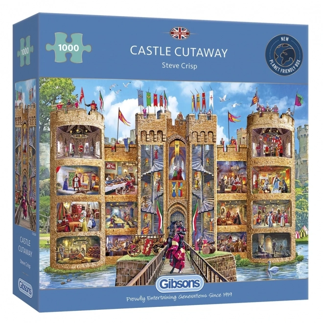 Gibsons Castle Puzzle 1000 Pieces