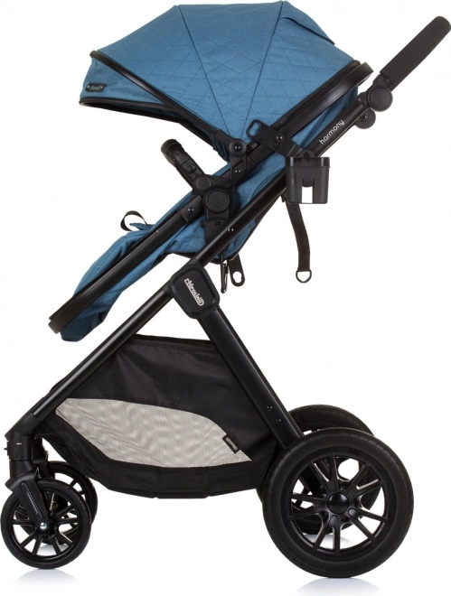 Chipolino Baby Stroller Harmony 2 in 1 Blue