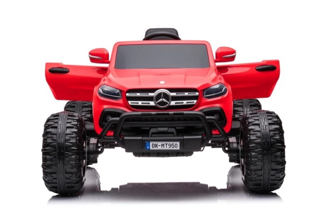 Battery Powered Mercedes Car for Kids - Red