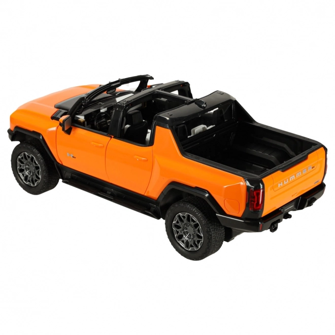 Remote Controlled Hummer EV Car in Orange 1:16