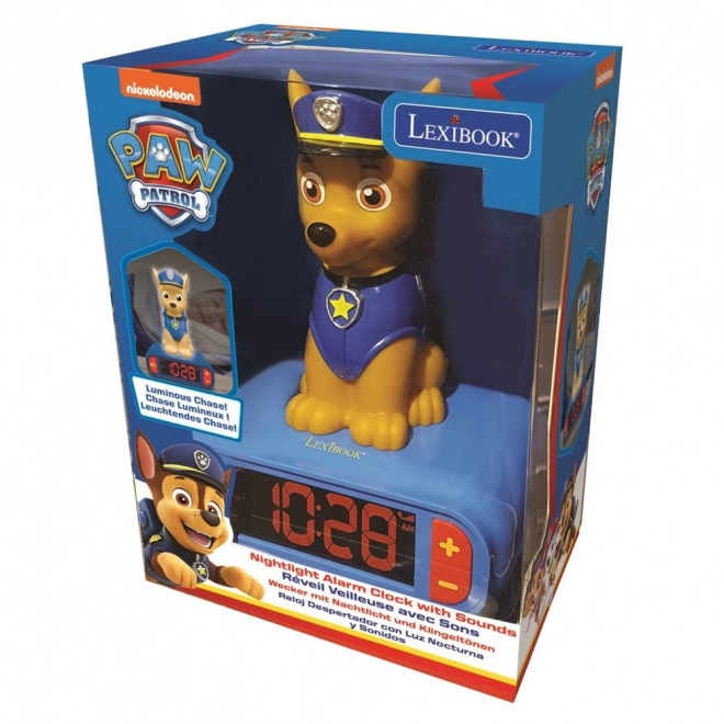 Digital Alarm Clock with Night Light Chase 3D Lexibook