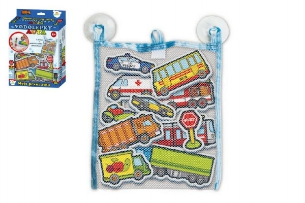 Foam Stickers My First Cars Set with Net 12 pcs