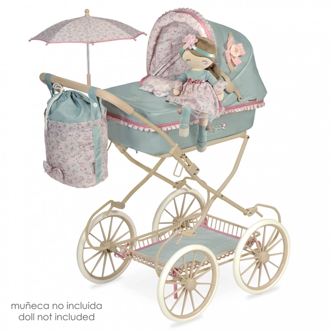 Folding Doll Stroller with Bag and Accessories