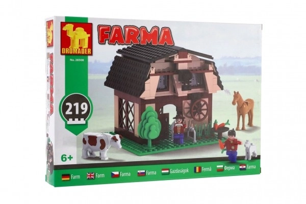 Farm Building Blocks Set by Dromader