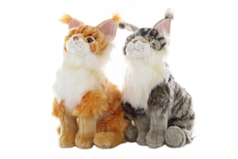 Maine Coon Cat Plush Toy