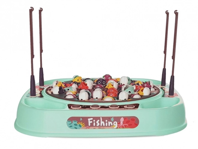 Mint Green Fishing Game Set