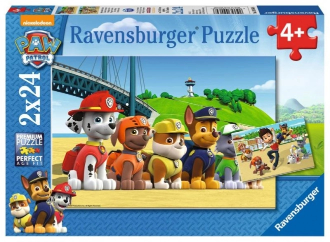 Paw Patrol Brave Dogs Puzzle Set