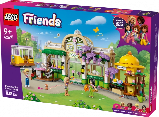 LEGO Friends Kaviareň a Kvetinárstvo
