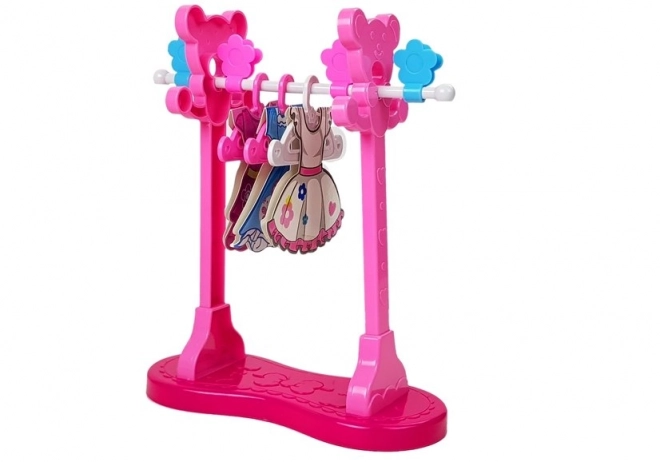 Pink Ironing Playset with Clothes Hanger and Board